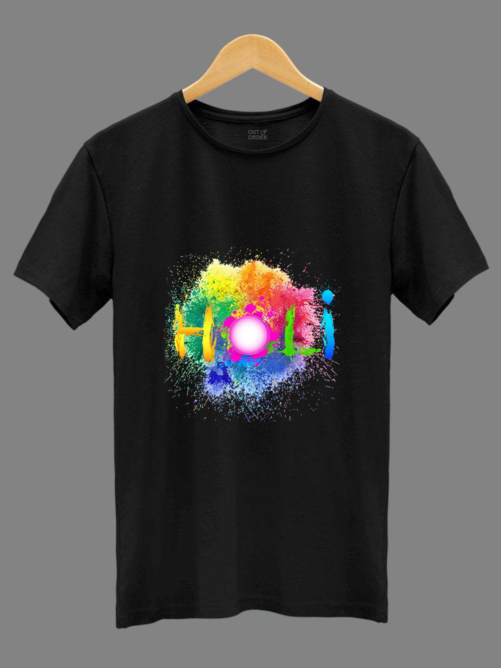 Swara Holi Special Unisex Cotton Holli Special Tshirt Wholesale Shop In Surat
